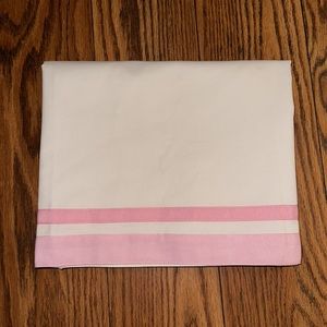 Pottery Barn Kids White and Pink Valences (Set of 2)